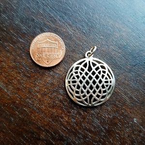Celtic Heart 925 Sterling Silver Pendant